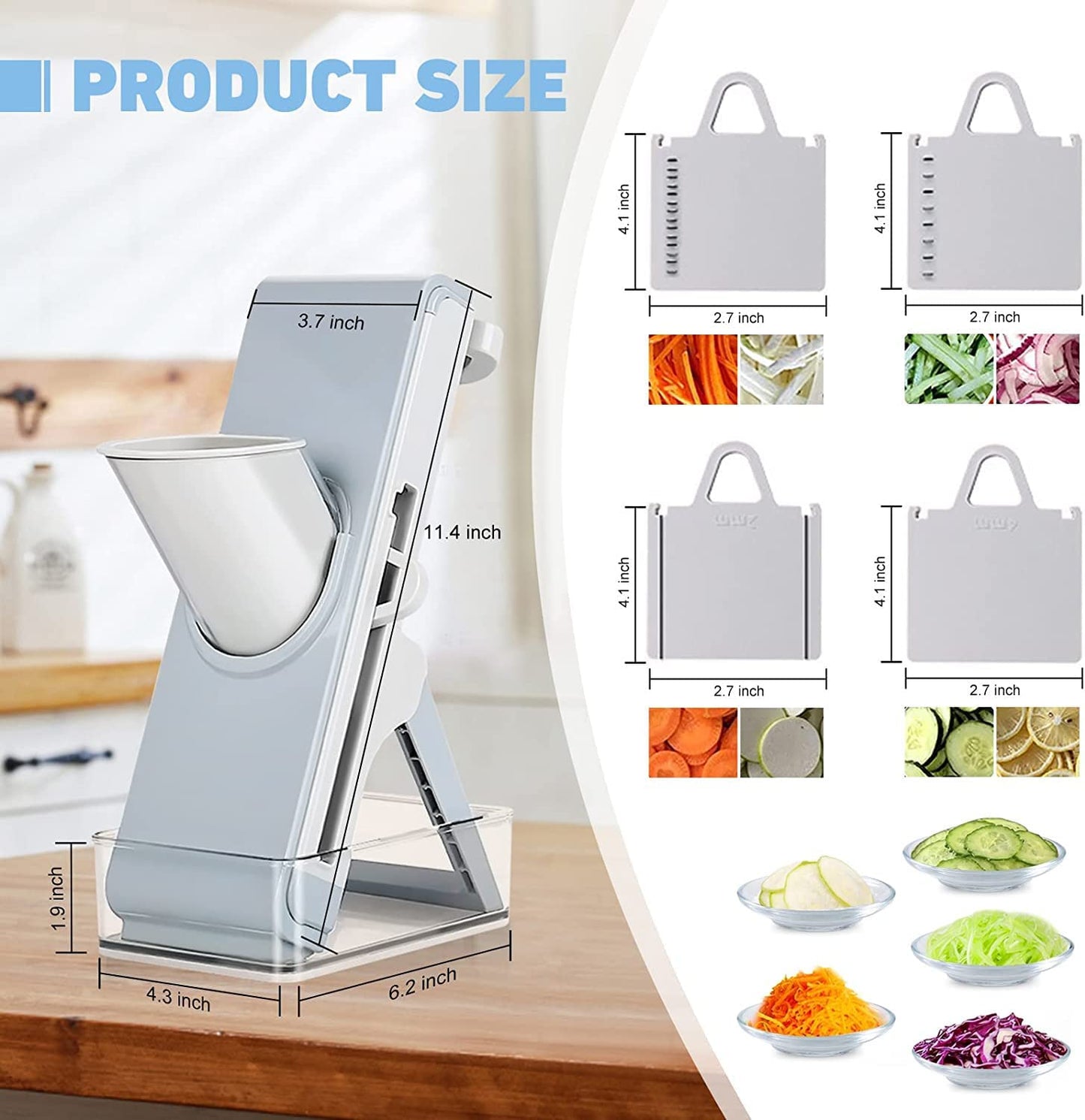 Multifunctional shredder vegetable frozen meat cutter