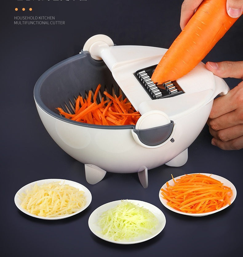 Multifunctional shredder vegetable slicer