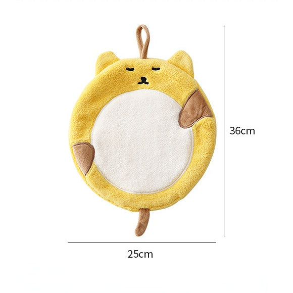 Fat Cat Hanging Hand Towel