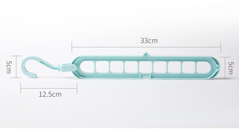 Nine holes magic drying rack (2pcs / color random)