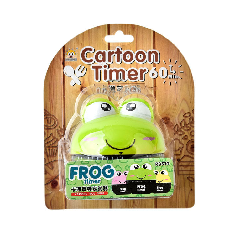 Cartoon frog mechanical timer