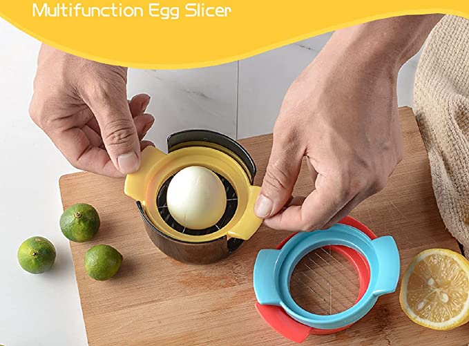 3 in 1ABS kitchen gadget egg cutter