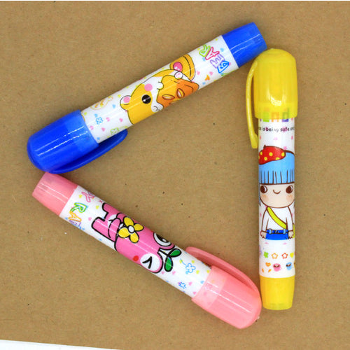 Children's retractable pencil erasers (2 pieces)