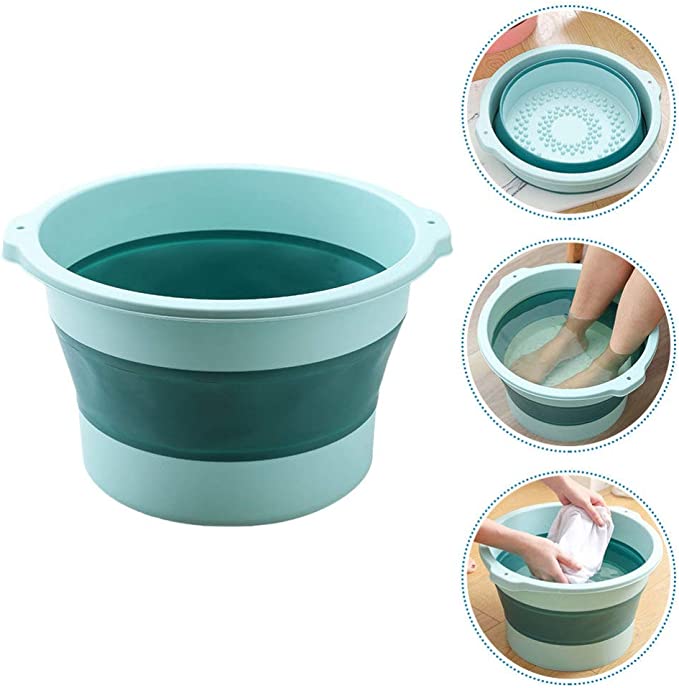 Portable foldable foot soaking bucket