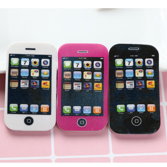 Cute creative Apple phone eraser (large 1 small 1)