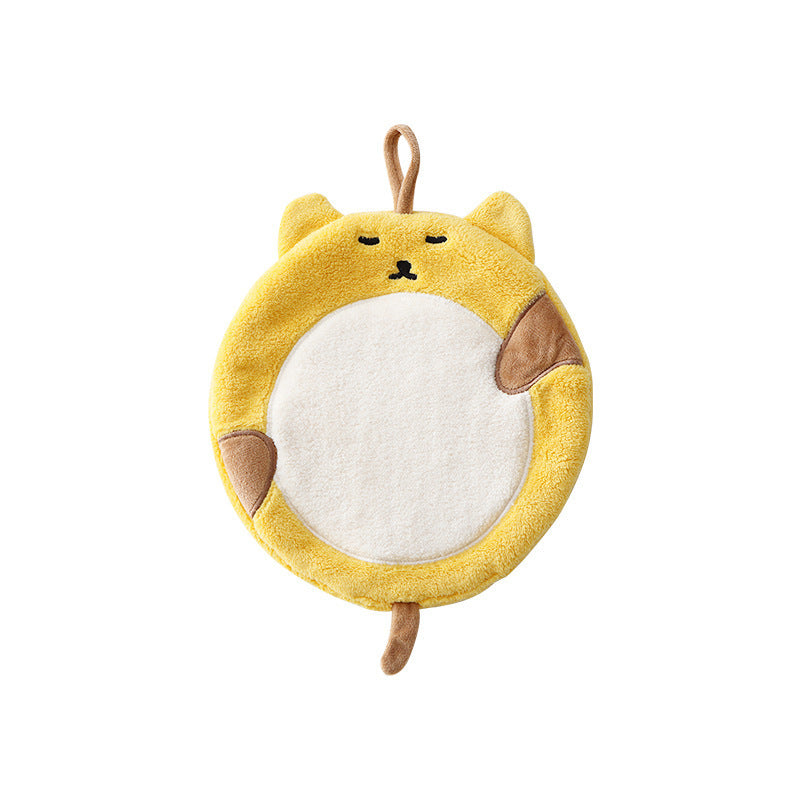 Fat Cat Hanging Hand Towel