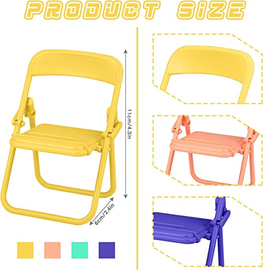 Lazy person cute chair model cell phone small bracket