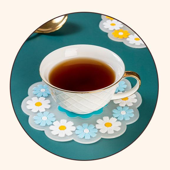 Little Daisy Silicone Insulated Placemats (Set of 3)