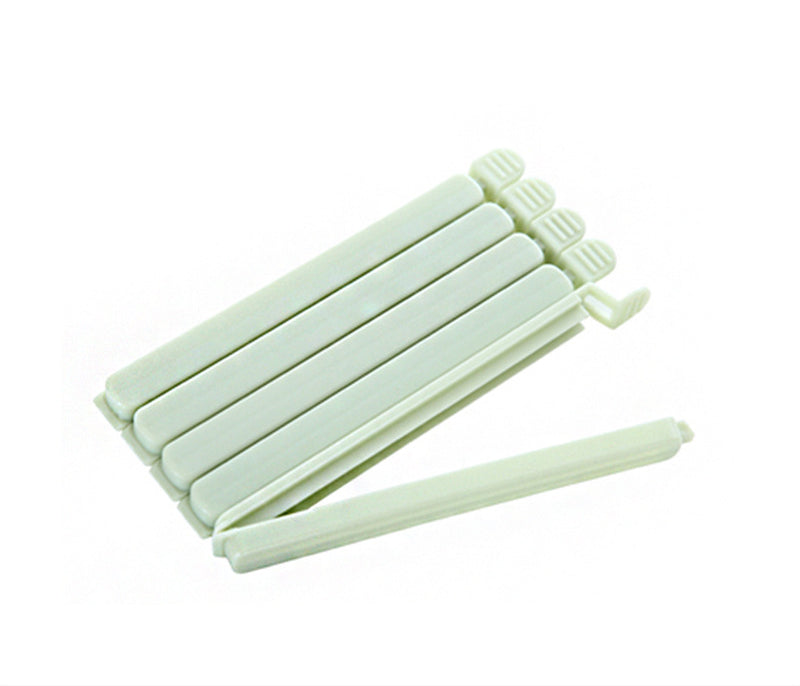 Reusable nozzle food snack sealing clips (5pcs/bag)