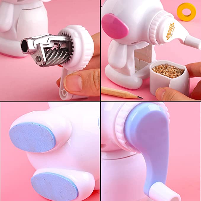 Cartoon robot pencil sharpener