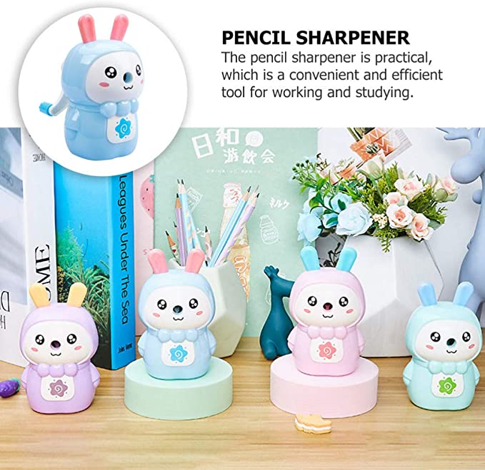 Cute cartoon rabbit pencil sharpener