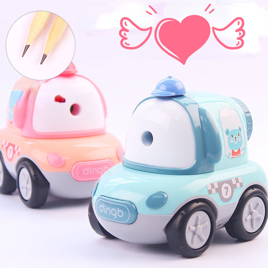 Cute cartoon car pencil sharpener