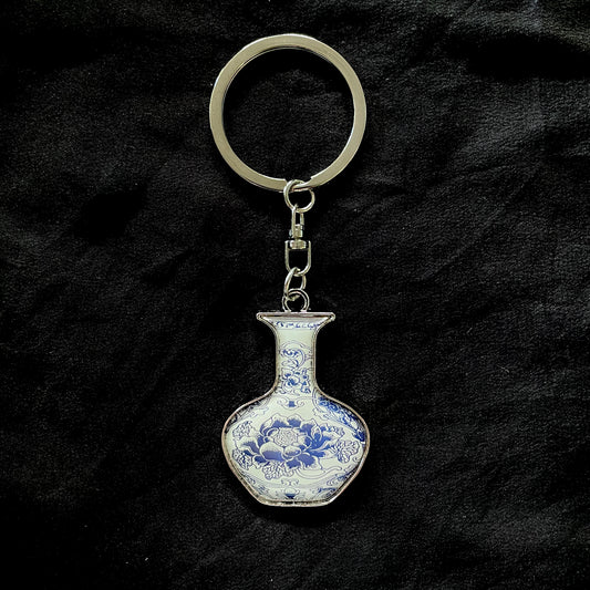 Chinese Style  Celadon Keychain