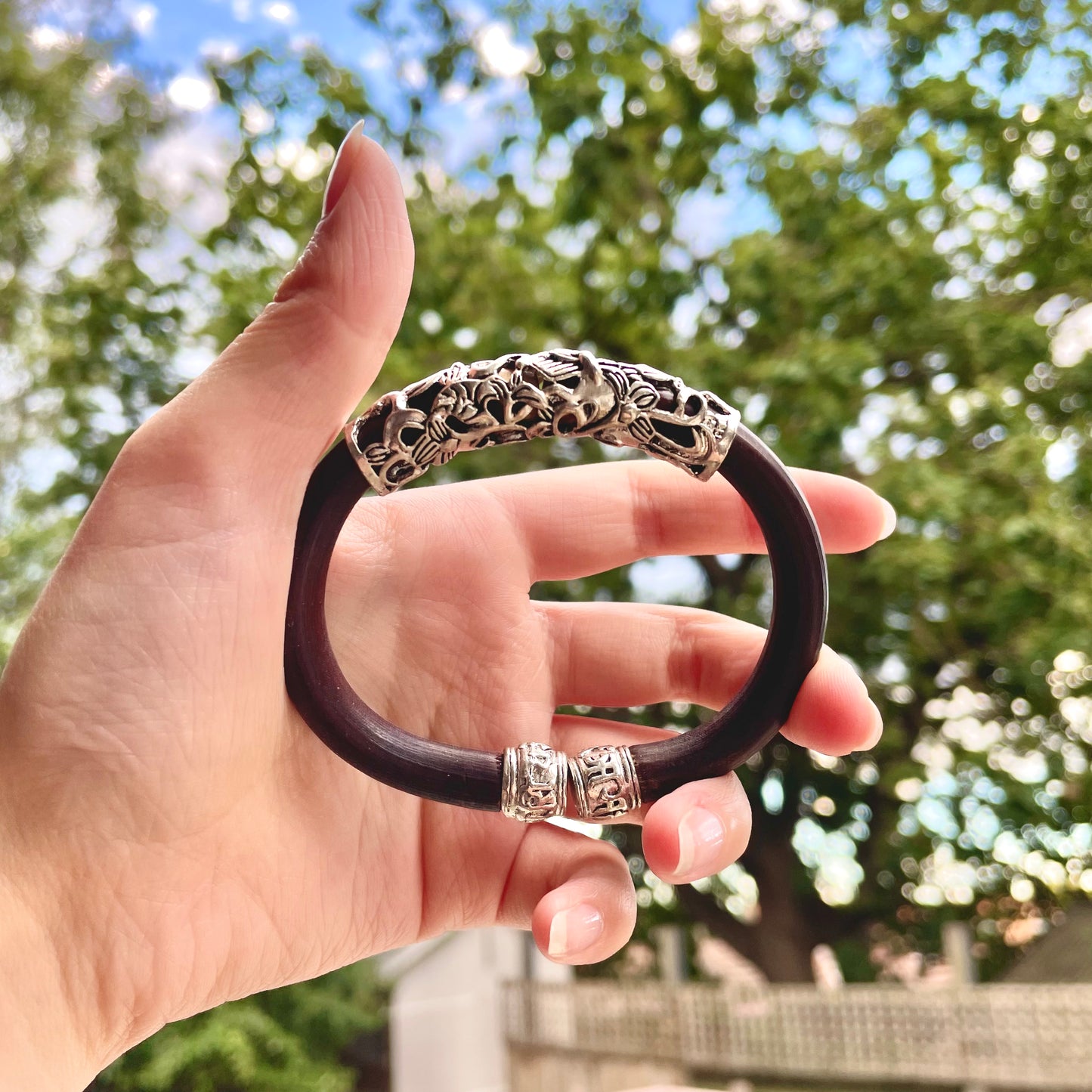 Caulis Spatholobi Bracelet Traditional Tibetan ornaments