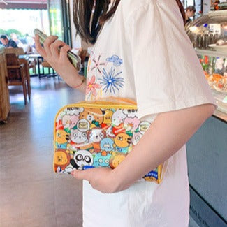 Cartoon thickened waterproof storage bag