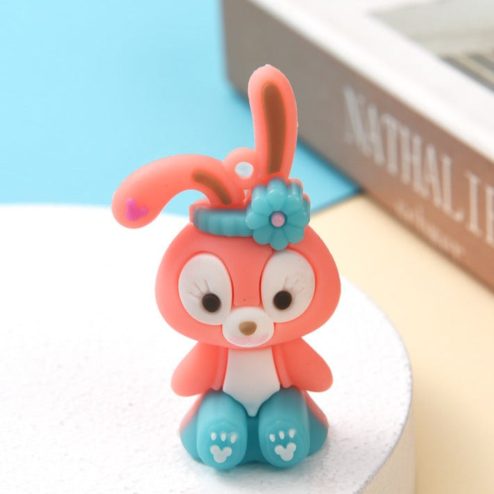 Creative bunny key chain