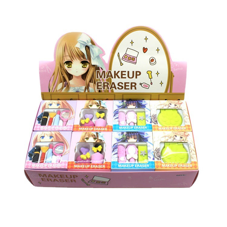 Creative gift boxed cosmetic erasers