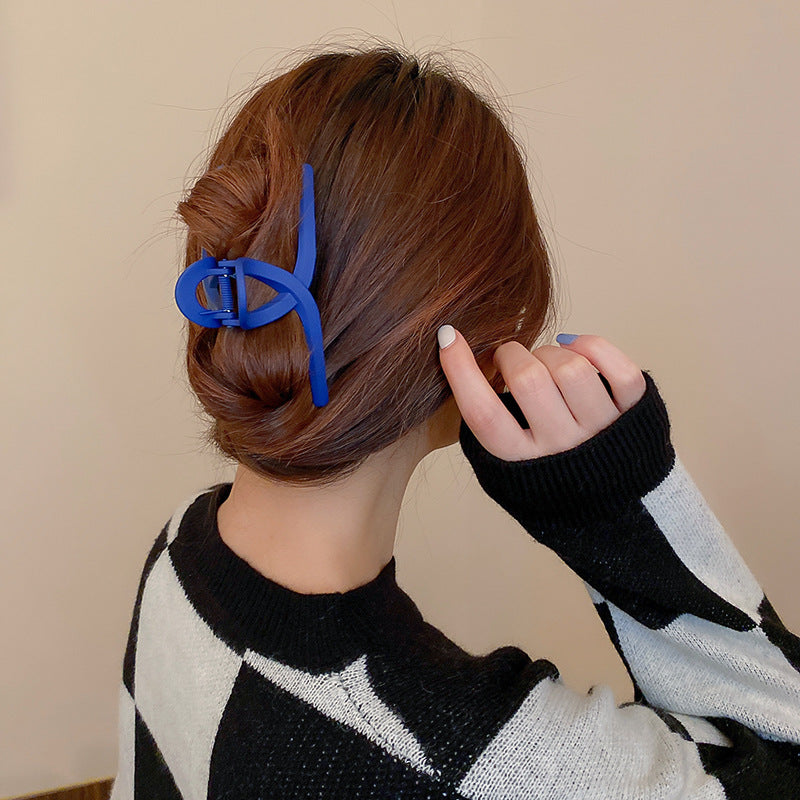 Klein blue temperament senior sense coiffure shark clip