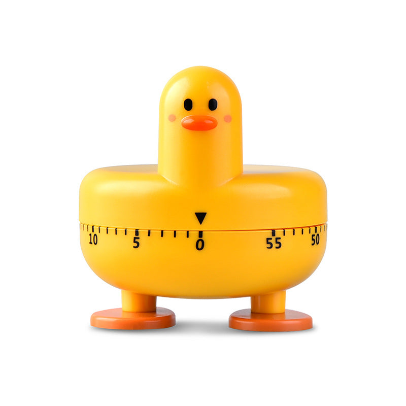 Cute duckling mechanical timer