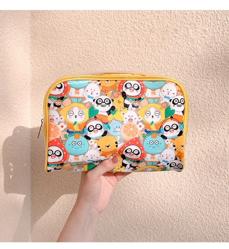 Cartoon thickened waterproof storage bag