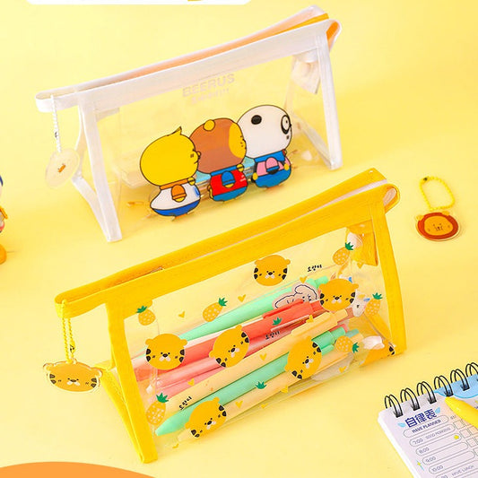 Cartoon transparent storage bag