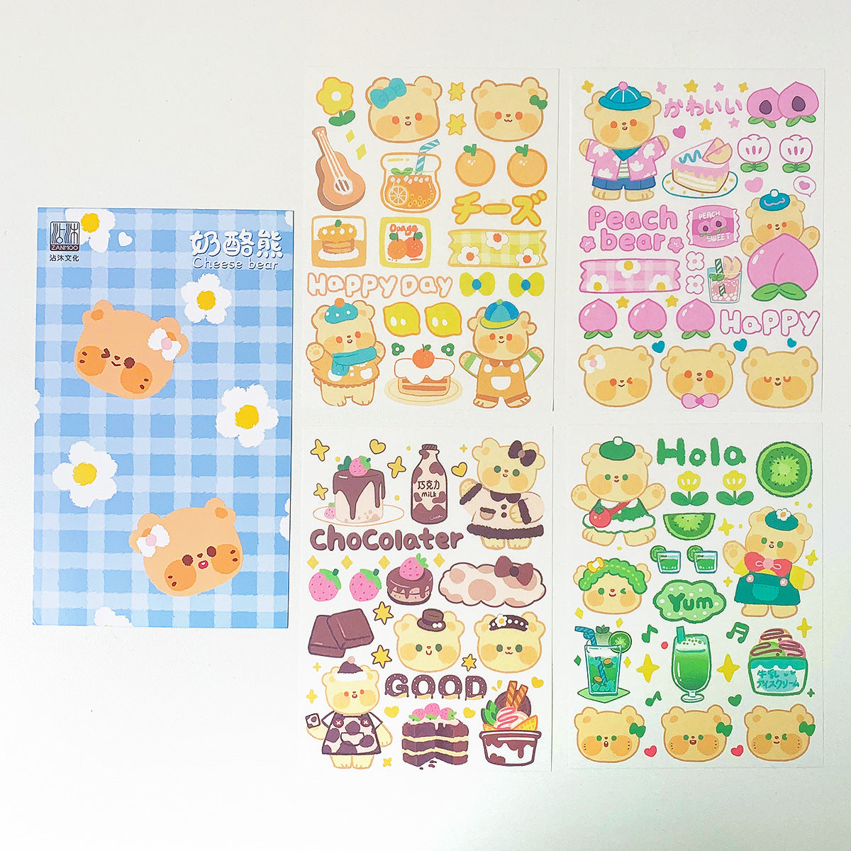 Handbook sticker pack（4 sheets）