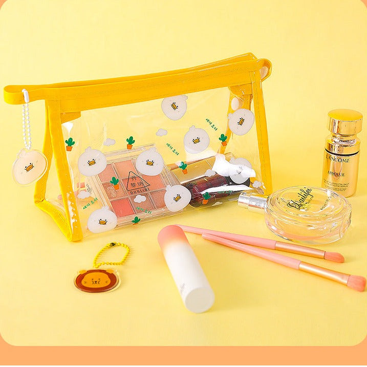 Cartoon transparent storage bag