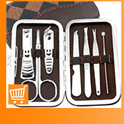 Beauty scissors manicure knife seven-piece set