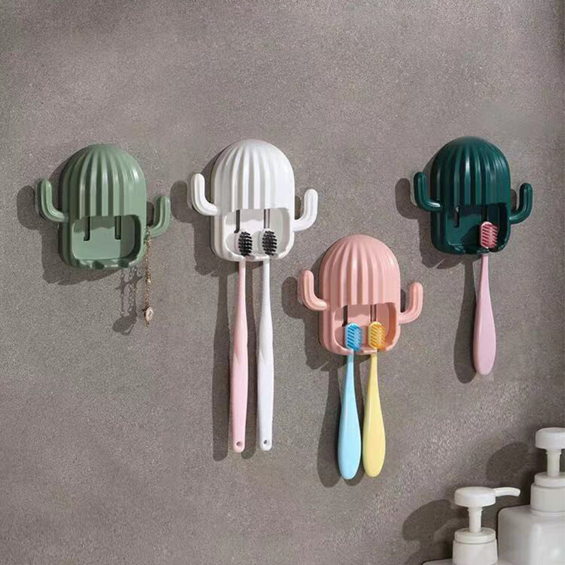 Cactus Toothbrush Hanger Hook