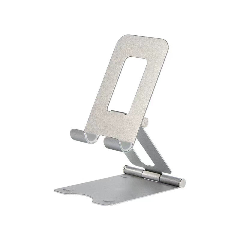 Metal cell phone folding lazy bracket