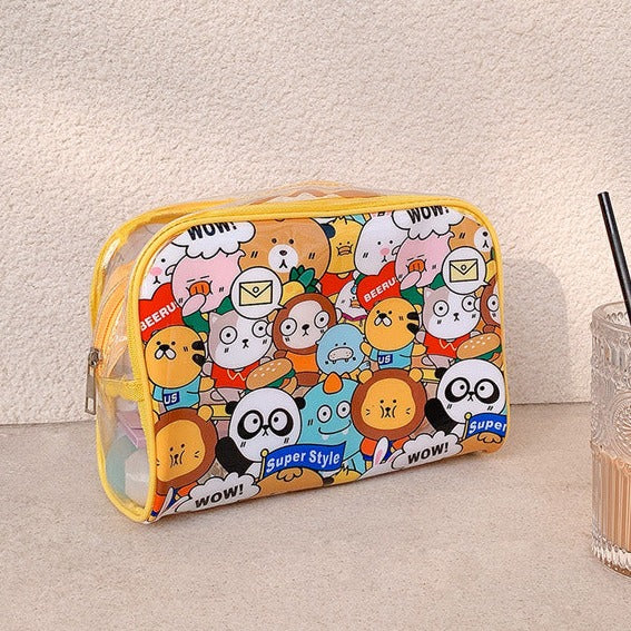 Cartoon thickened waterproof storage bag