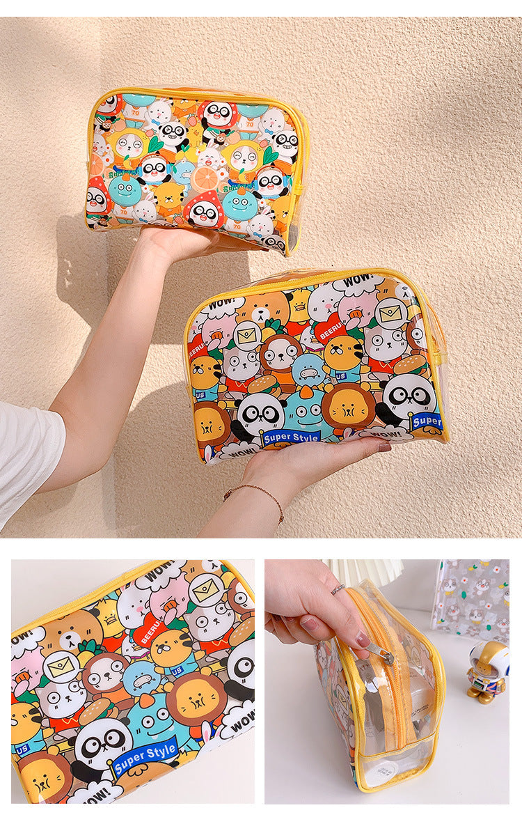 Cartoon thickened waterproof storage bag