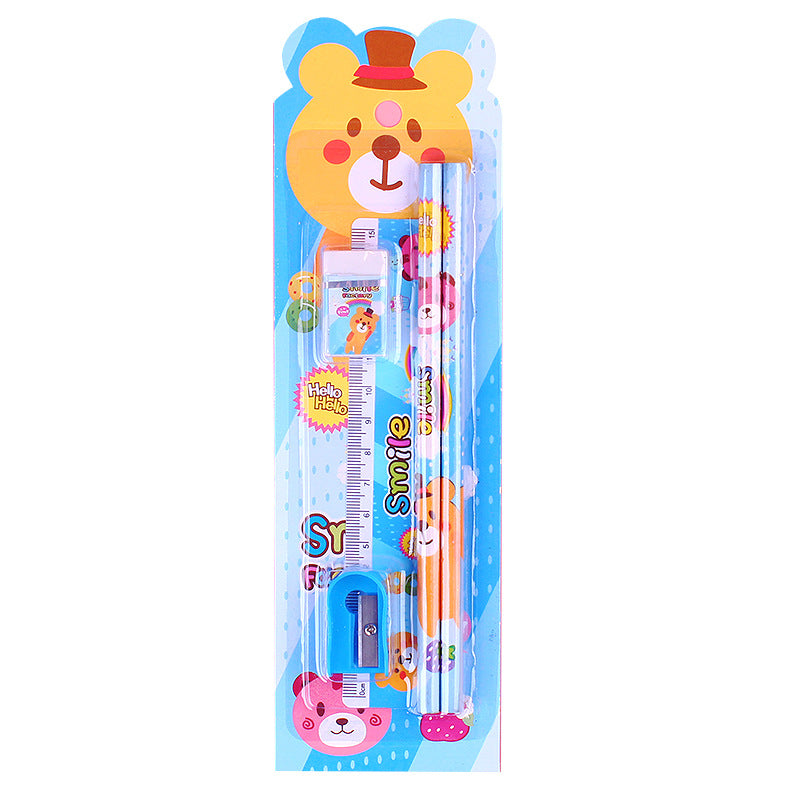 Children's Learning Stationery Set 5 Piece Pencil Set