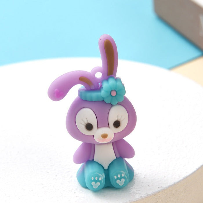 Creative bunny key chain