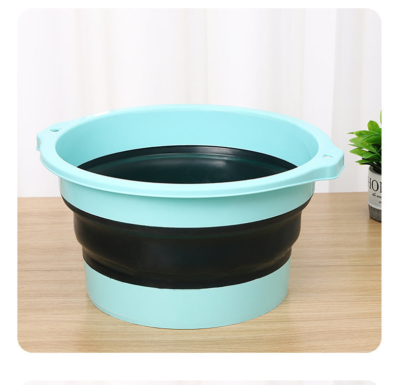 Portable foldable foot soaking bucket