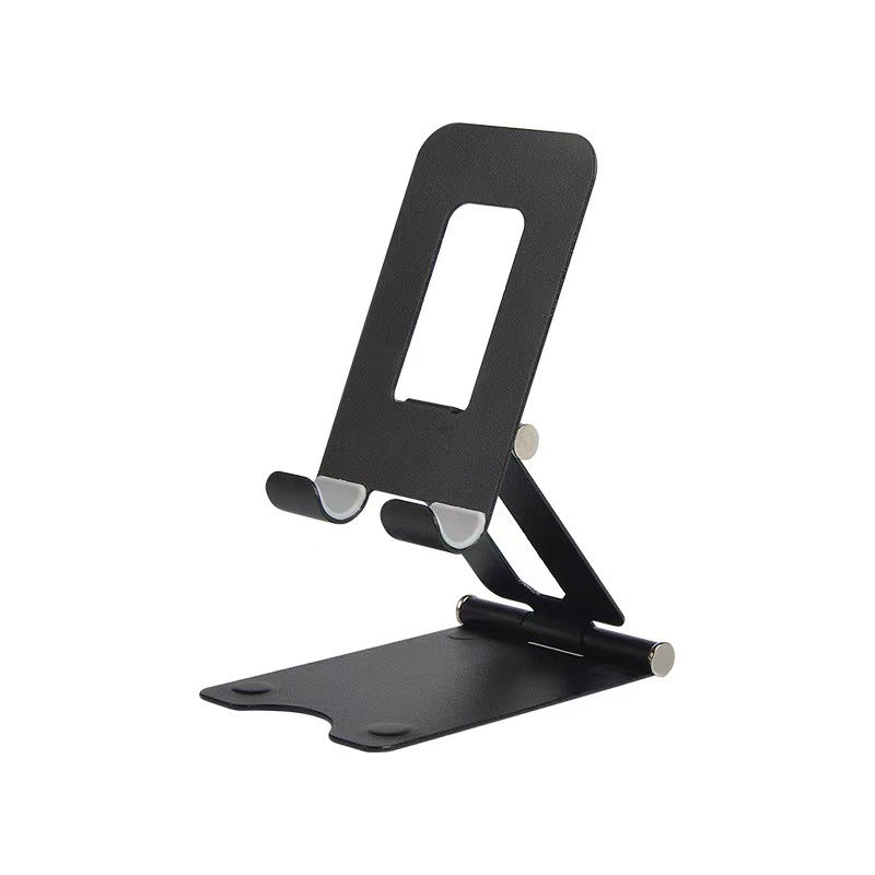 Metal cell phone folding lazy bracket