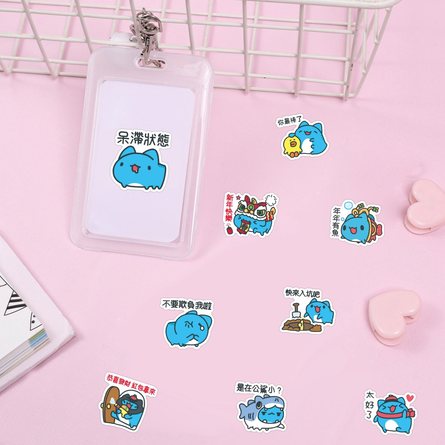 Cute Little Monsters Stickers (60pcs)