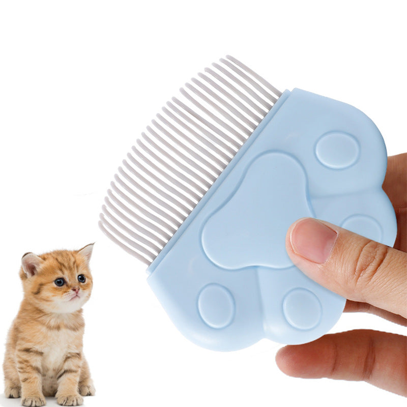 Cat paw massage hair removal comb