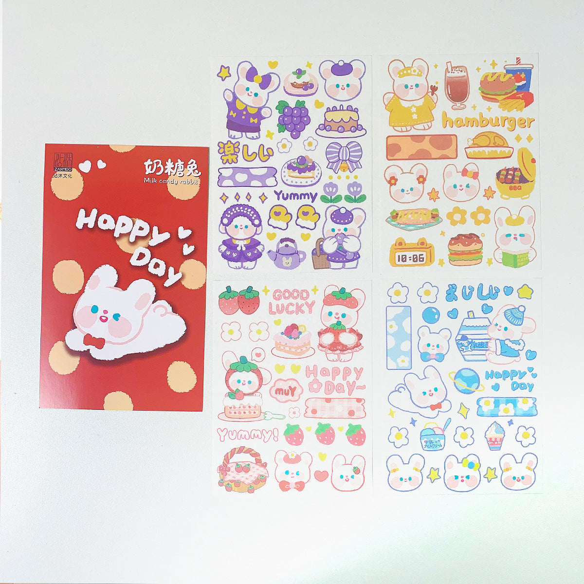 Handbook sticker pack（4 sheets）