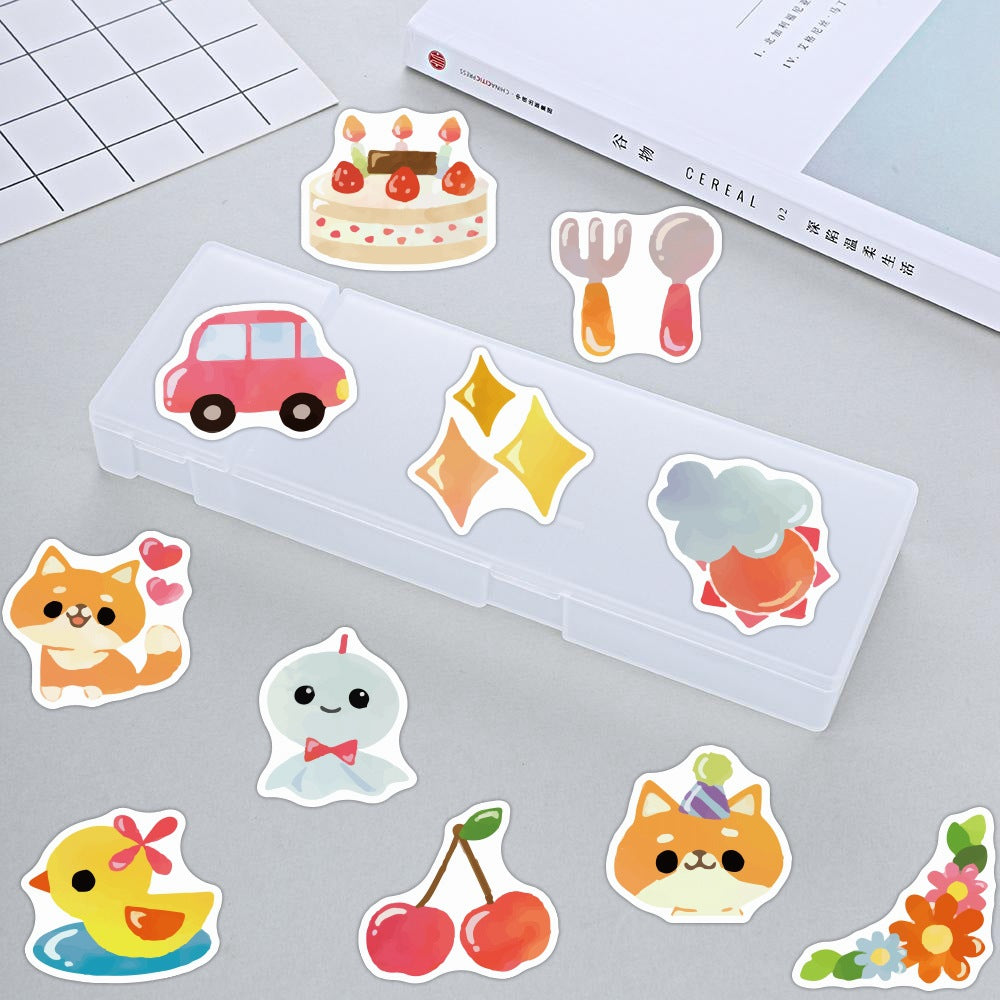 Cute little animal celebration stickers (40pcs)