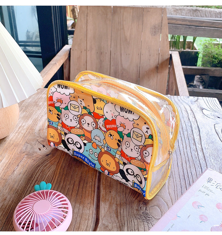 Cartoon thickened waterproof storage bag