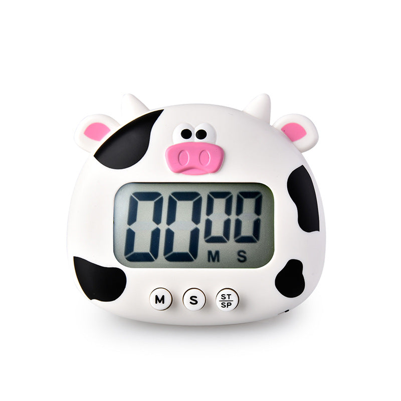 Cartoon animal large screen magnetic timer