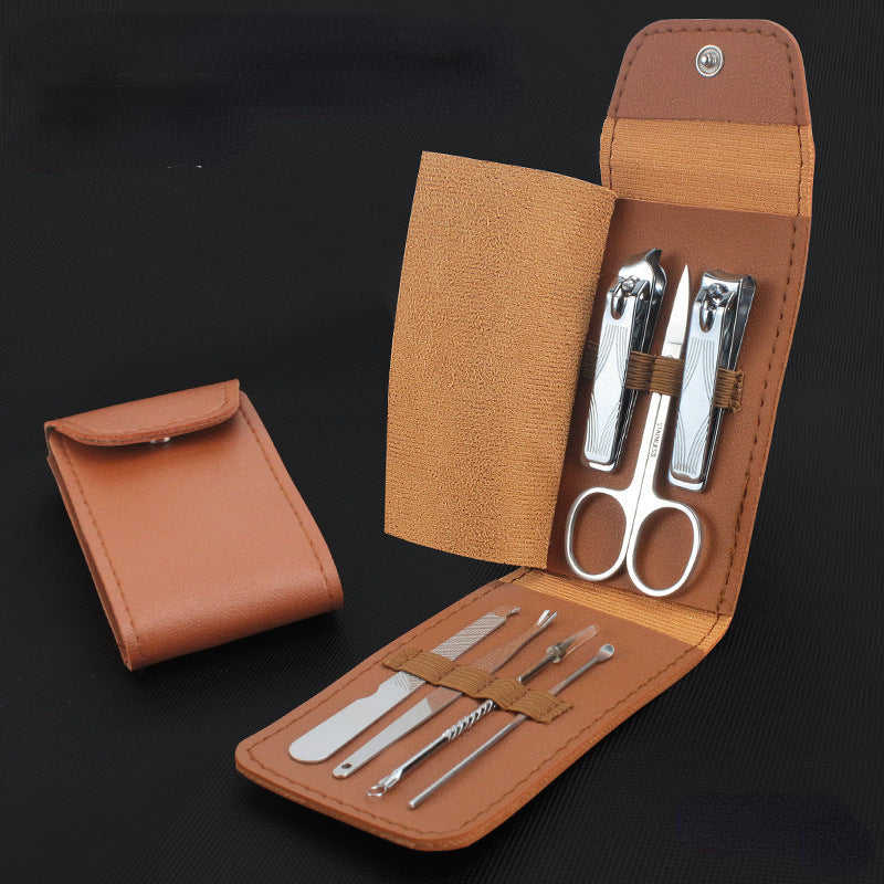 Nail Clipper Beauty Clipper 7/16 Piece Nail Care Tool Set