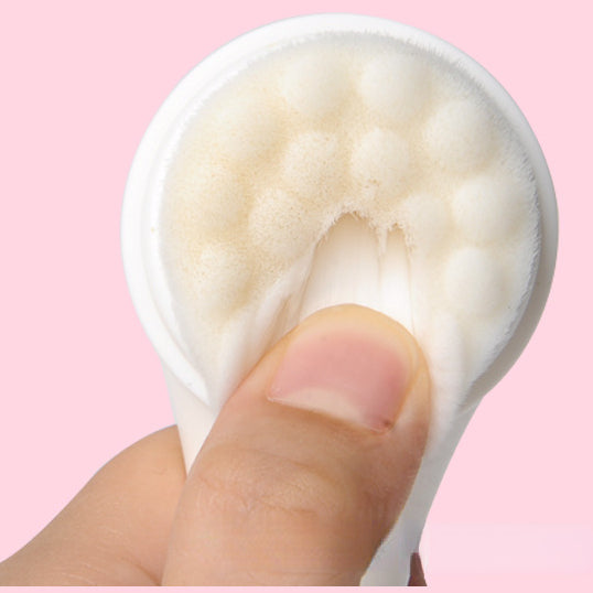 Double-ended manual facial cleansing brush (2pcs/set)