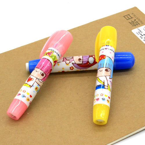 Children's retractable pencil erasers (2 pieces)