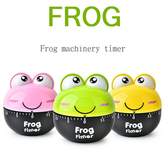 Cartoon frog mechanical timer