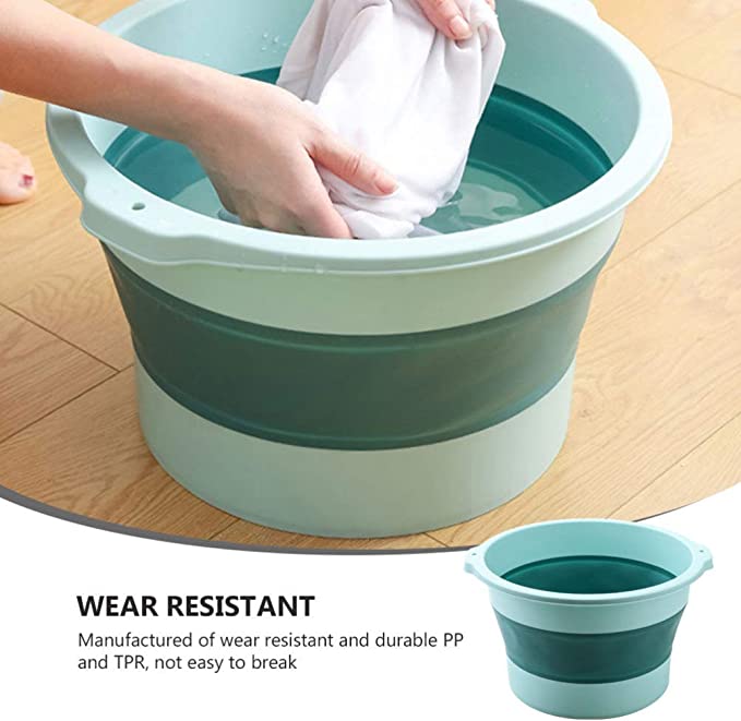 Portable foldable foot soaking bucket