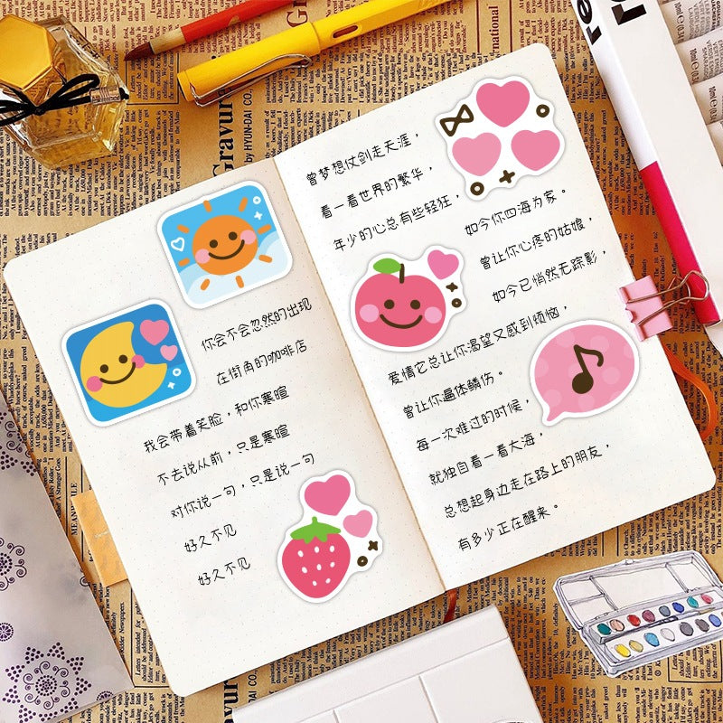 Kawaii Cute Little Girl Stickers (40pcs)