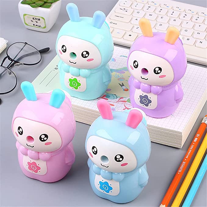 Cute cartoon rabbit pencil sharpener