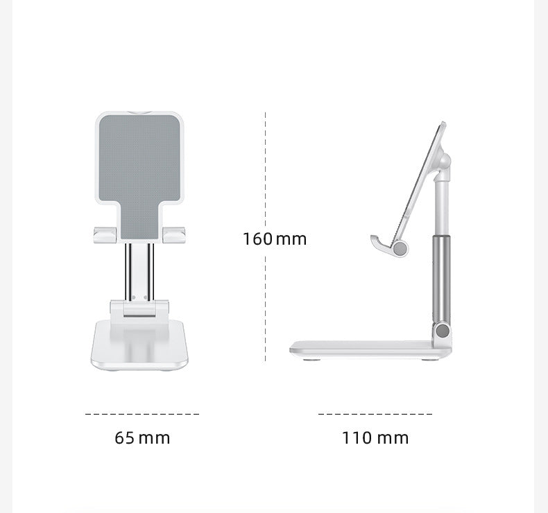 Simple desktop lazy folding bracket